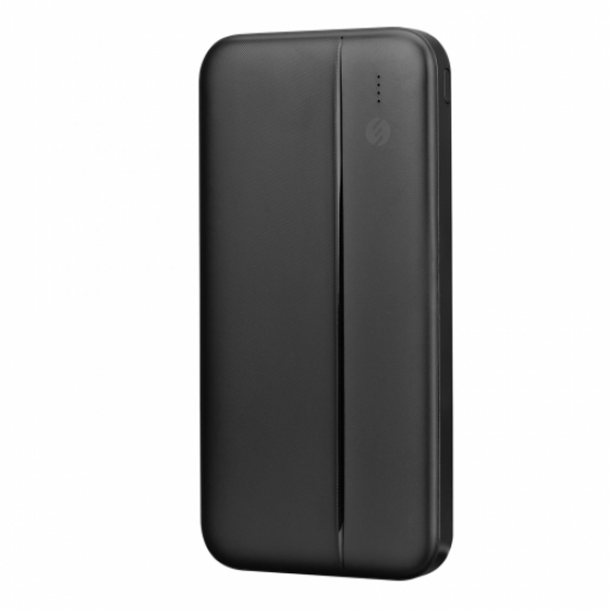 S-LINK IP-G10N, 10.000mAh, 2xUSB, 1xMicro USB, 1xType-C, 4 LED Göstergeli, PowerBank Siyah