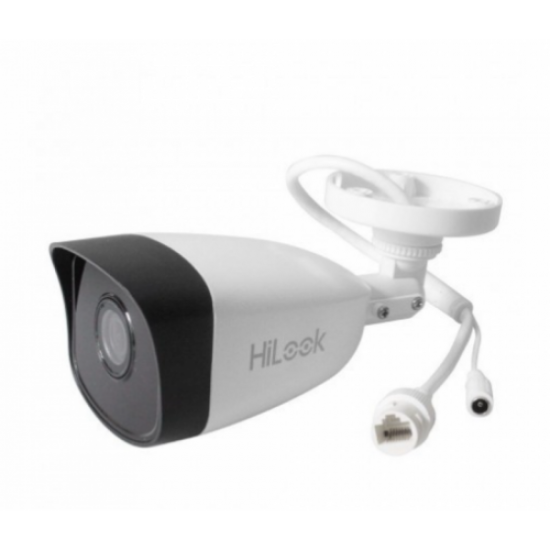HILOOK IPC-B120H-F 2Mpix, 4mm Lens, H265+, 30Mt Gece Görüşü, PoE, Bullet IP Kamera