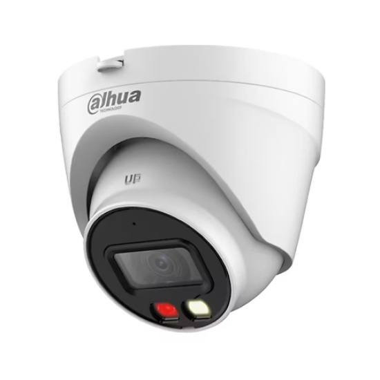 DAHUA IPC-HDW1439V-SA-IL 4Mpix, 2,8mm Lens, Entry Smart Dual Light Fixed-Focal Eyeball, H265+,  30Mt Gece Görüşü,  IP67, Mikrofonlu, PoE Dome IP Kamera