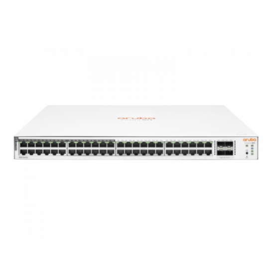 HP Aruba Instant On JL815A 1830-48G, 48Port,  24 Port Poe, 370W, GigaBit, 4 Port Gigabit SFP, Yönetilebilir, Rack Mount Switch