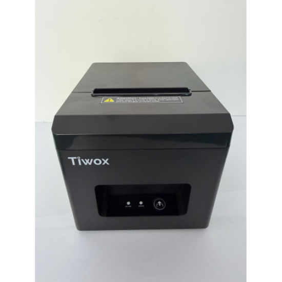 Tiwox JP-R80A, Termal, Masaüstü, Fiş Yazıcı, 200mm/s Hız, 80mm Kağıt, 203 DPI, Otomatik Kesici, Ethernet, USB