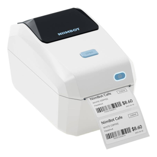NIIMBOT K3, Taşınabilir, Mürekkepsiz, Termal Etiket Yazıcı (Bluetooth, Wifi) Krem