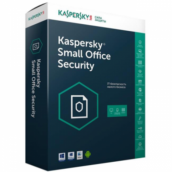 Kaspersky SMALL OFFICE Security 1 Server + 5 User, 3 YIL, Kutulu Ürün