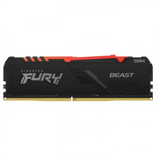 KINGSTON KF432C16BBA/8 8Gb DDR4 3200Mhz, CL16, FURY BEAST, RGB Desktop Gaming RAM
