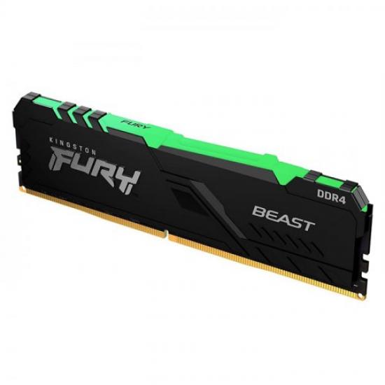 KINGSTON KF432C16BBA/8 8Gb DDR4 3200Mhz, CL16, FURY BEAST, RGB Desktop Gaming RAM