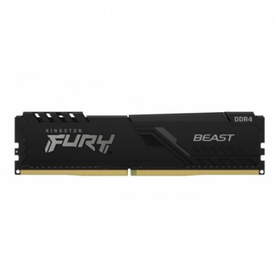 KINGSTON KF436C17BB/8 8Gb DDR4 3600Mhz, CL17, FURY BEAST, Desktop Gaming RAM