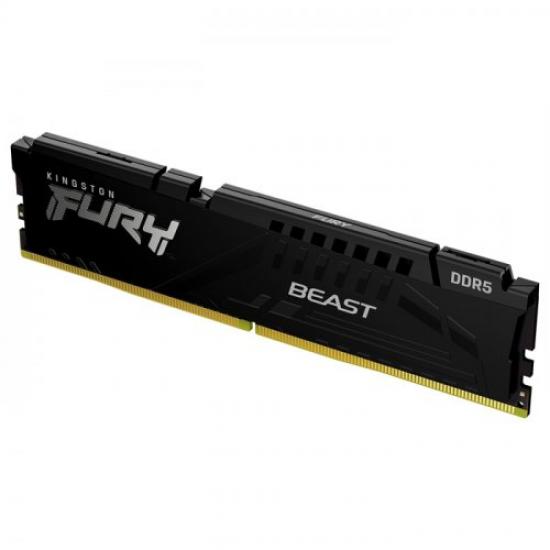 KINGSTON KF552C40BB/16 16Gb DDR5 5200Mhz, CL40, FURY BEAST, Desktop Gaming RAM