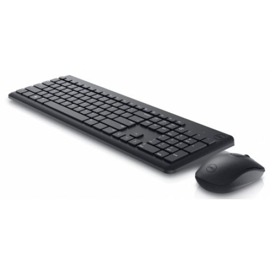DELL Wireless, KM3322W-R-TUR, Siyah, Kablosuz, Türkçe Q, Multimedya, Klavye +Mouse Set