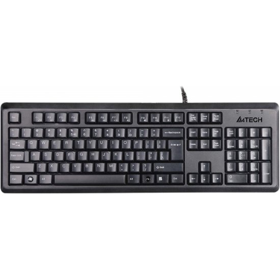 A4 TECH KR-92, Siyah, USB Kablolu, Türkçe Q, Multimedya, Klavye