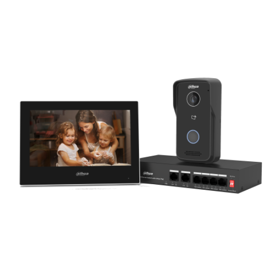 DAHUA KTP03, IP, Villa Kit, Yüzey Tipi, Görüntülü  İnterkom Kit