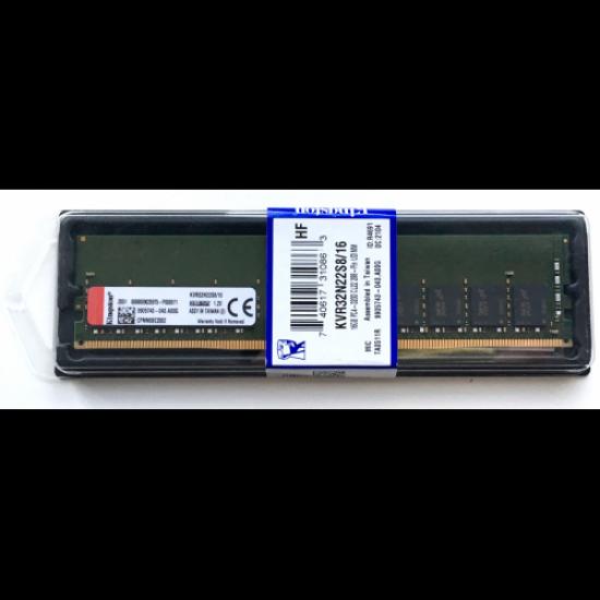 KINGSTON KVR32N22S8/16, 16Gb, 3200Mhz, DDR4, CL22, Desktop RAM