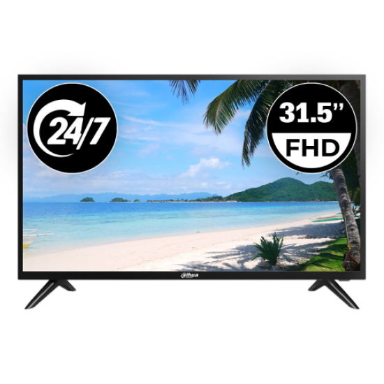 DAHUA LM32-F200 31,5’’ 8ms, 60Hz,Full HD, Hdmi, Vga, 8w x 2 Hoparlör, Güvenlik Monitör