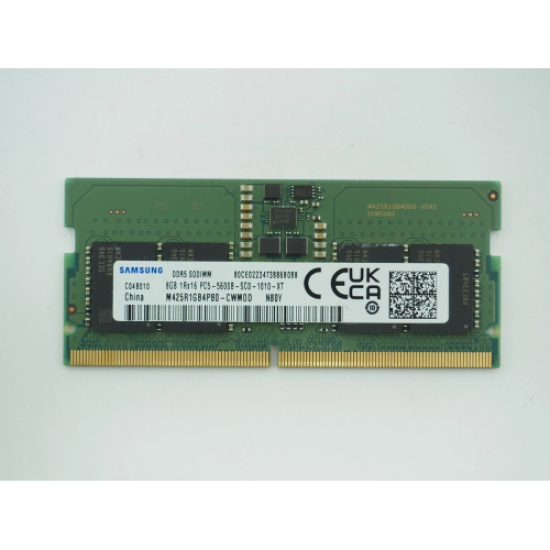 Samsung SAMSO5600/8, 8GB, DDR5, 5600MHz,  CL46, 1.1V Notebook Ram (M425R1GB4PB0-CWM0D)