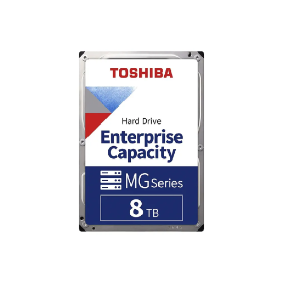 TOSHIBA ENTERPRISE, MG10ADA800E, 3.5’’, 8TB, 512Mb 7200 Rpm, 7/24 Güvenlik, Data Center, Nas, Server, HDD (Türkiye Distribütörü Garantili)
