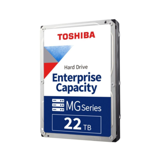 TOSHIBA ENTERPRISE, MG10AFA22TE, 3.5’’, 22TB, 512Mb 7200 Rpm, 7/24 Güvenlik, Data Center, Nas, Server, HDD (Türkiye Distribütörü Garantili)