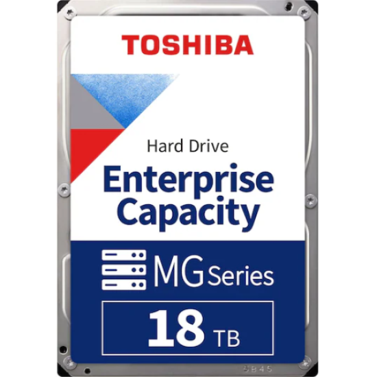 TOSHIBA ENTERPRISE, MG11ACA18TE, 3.5’’, 18TB,  1024Mb, 7200 Rpm, 7/24 Güvenlik, Data Center, Nas, Server, HDD (Türkiye Distribütörü Garantili)