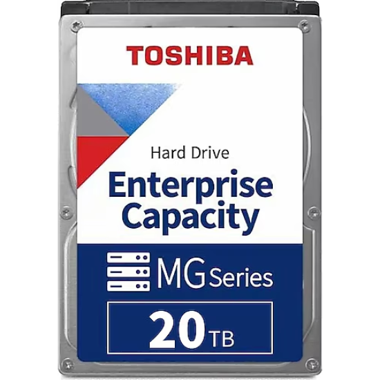 TOSHIBA ENTERPRISE, MG11ACA20TE, 3.5’’, 20TB, 1024Mb, 7200 Rpm, 7/24 Güvenlik, Data Center, Nas, Server, HDD (Türkiye Distribütörü Garantili)