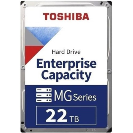 TOSHIBA ENTERPRISE, MG11ACA22TE, 3.5’’, 22TB, 1024Mb, 7200 Rpm, 7/24 Güvenlik, Data Center, Nas, Server, HDD (Türkiye Distribütörü Garantili)