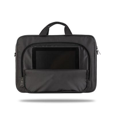 Mila T300 Business serisi 15.6 inch uyumlu WTXpro Su Geçirmez Kumaş Macbook , Laptop , Notebook Taşıma Çantası -Siyah
