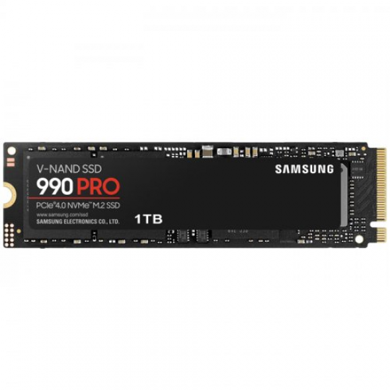 SAMSUNG MZ-V9P1T0BW, 990 PRO, 1TB, 7450/6900, Gen4, NVMe PCIe M.2 2280, SSD (Türkiye Distribütörü Garantili)