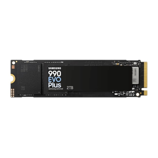 SAMSUNG MZ-V9S2T0BW, 990 EVO PLUS, 2TB, 7250/6300, Gen4, NVMe PCIe M.2 2280, SSD (Türkiye Distribütörü Garantili)