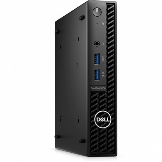 DELL Optiplex 3000-MFF, N007O3000MFFAC_U, i3-12100T, 8Gb Ram, 256Gb SSD, Paylaşımlı Ekran Kartı, Wi-Fi, Bluetooth, Free Dos, MFF Mini PC