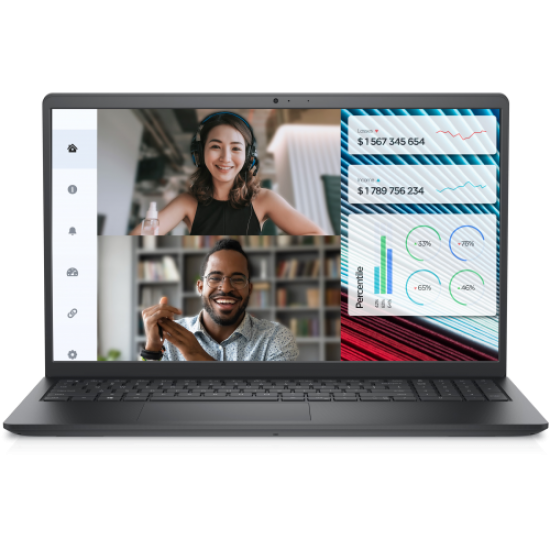 DELL Vostro 3520, N1605PVNB3520U, i5-1235U, 15,6’’ FHD, 8Gb Ram, 256Gb SSD, Paylaşımlı Ekran Kartı, Free Dos Notebook