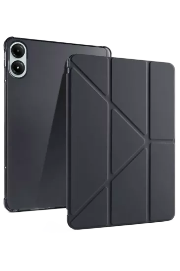 Xiaomi Redmi Pad Pro 12.1 Kılıf Kalemlikli Mars Tablet Kılıfı - Siyah