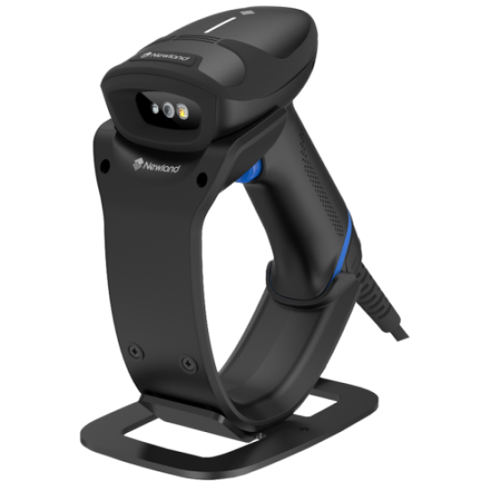 NEWLAND HR2300-SA, EL Tipi, Cmos, USB Kablolu, 1D ve 2D Karekod, Barkod Okuyucu (Ayaklı)