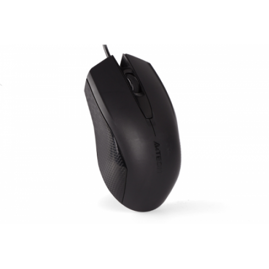 A4 TECH OP-760, Siyah, V-Track, 1000dpi, 3 Buton, Usb Kablolu, Optik Mouse