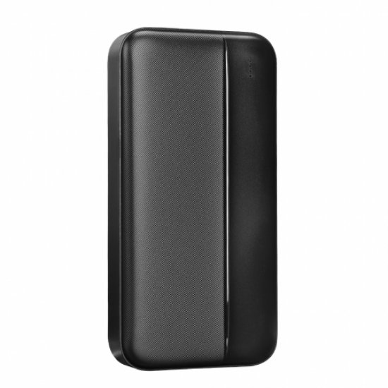 S-LINK P201, 20.000mAh, 2xUSB, 1xType-C, 4 LED Göstergeli, PowerBank Siyah