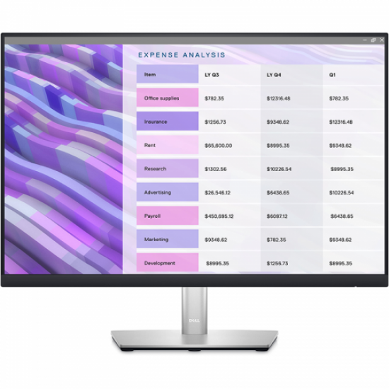 DELL P2423, 24’’, 5ms, 60Hz, Full HD, D-SUB, HDMI, DVI, DP, Pivot, IPS LED MONİTÖR