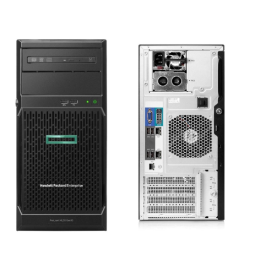HP P44718-421_UPG, ML30, GEN10+, Intel Xeon E-2314, 16Gb UDIMM Ram, 1Tb SSD + 1Tb HDD, 350W Power, 4U Kasa TOWER SERVER