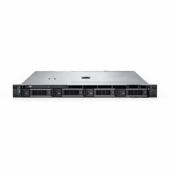 DELL PER2504A, R250, Intel Xeon E-2314, 16Gb ECC UDIMM Ram, 1x480Gb SSD, 1x450W Power, Free Dos, 1U Kasa RACK, SERVER