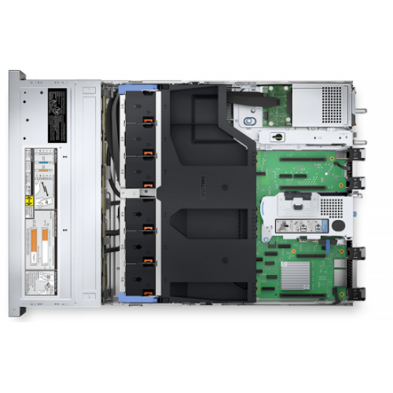 DELL PER750XS4A, R750XS, Intel Xeon Silver 4310, 32Gb RDIMM Ram, 2x1,2Tb 3,5’’ HDD, 2x600W Power, Free Dos, 2U Kasa RACK, SERVER