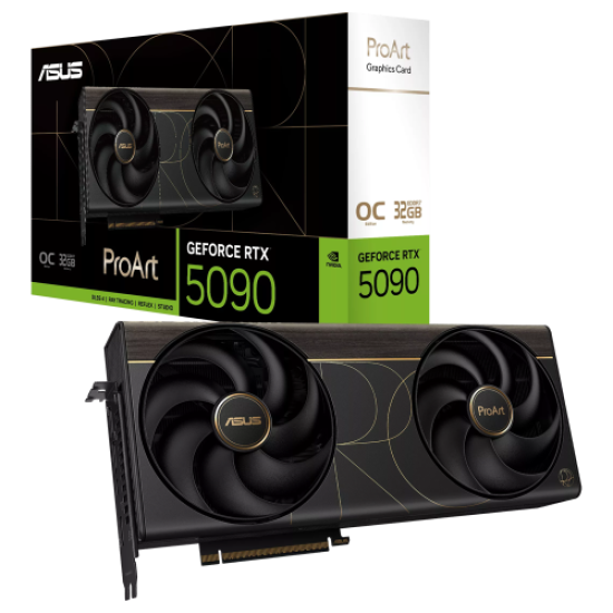 ASUS PROART-RTX5090-O32G, 32Gb, 512Bit, GDDR7, 1xHDMI, 2xDP, 1xType-C, GAMING Ekran Kartı