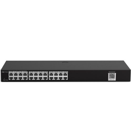 RUIJIE REYEE RG-ES224GC-V2  24 Port GigaBit  RUIJIE Colud Yönetilebilir Switch  Metal Kasa