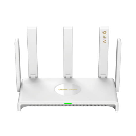 RUIJIE Reyee RG-EW3000GX, AC1300, 4Port GigaBit, 1267Mbps, Dual Band, Wifi 6, Masaüstü, Reyee Mesh, Router