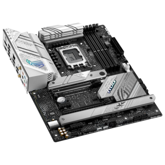 ASUS ROG STRIX B760-A GAMING WIFI, 4xDDR5, 3x M.2, HDMI, DP, Type-C, Wi-Fi 6E, Bluetooth v5.3, 12-13.14.Nesil, LGA1700 Soket, Anakart