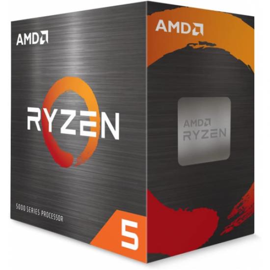 AMD RYZEN 5 5600 6 Core, 3,50-4.40GHz,  35Mb Cache, 65W, Wraith Stealth FAN, AM4 Soket, BOX (Kutulu) (Grafik Kart YOK, Fan VAR)