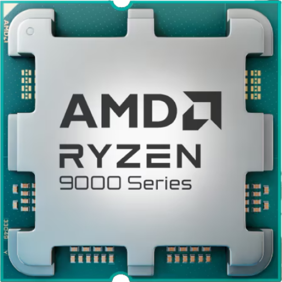 AMD RYZEN 5 9600X 6 Core, 3,90-5.40GHz, 38Mb Cache, 65W,  AM5 Soket, TRAY, (Dahili Grafik VAR, Fan YOK)