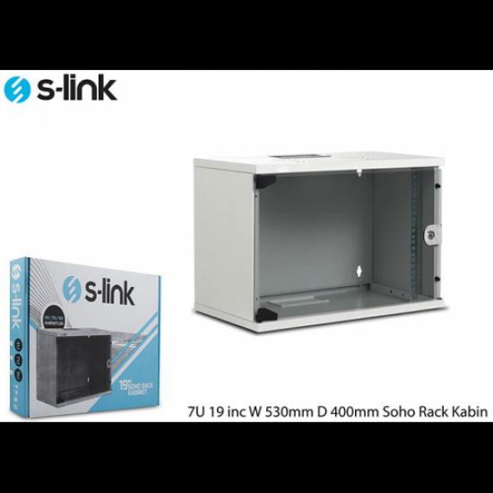 S-LINK 7U 530x400 Soho Rack Kabinet (Demonte)