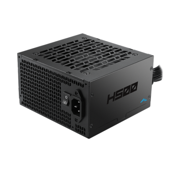 SAMA H500, 500W, Black, 80 Plus, Aktif PFC, Siyah, GAMING, ATX, Power Supply (PSU)