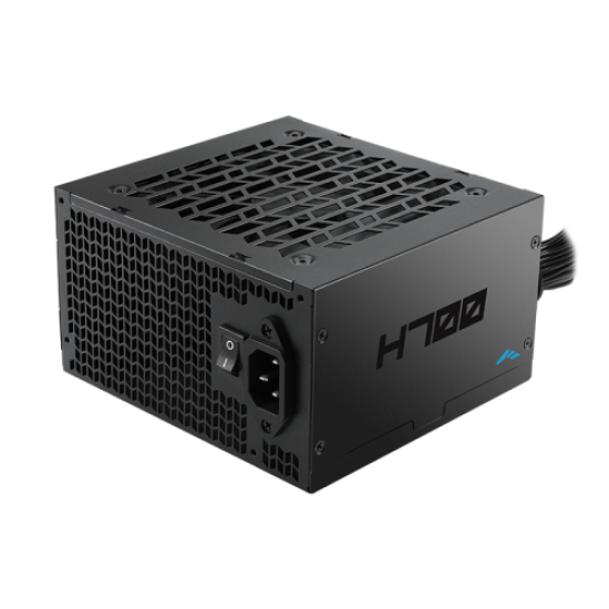 SAMA H700, 700W, Black, 80 Plus, Aktif PFC, Siyah, GAMING, ATX, Power Supply (PSU)