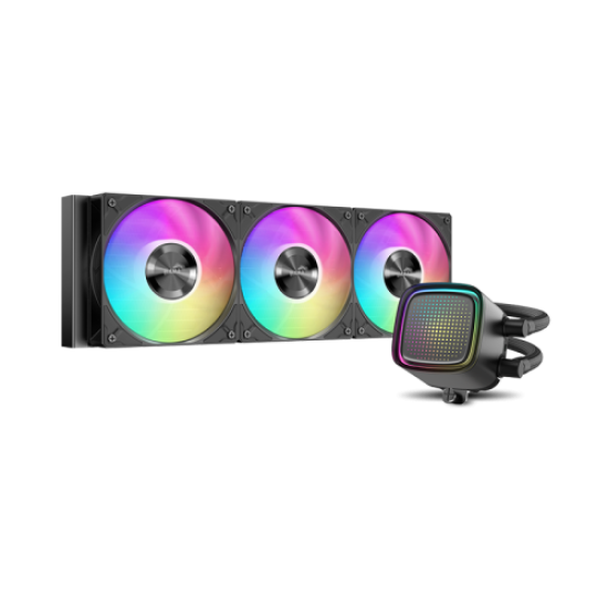 SAMA L50-360BK, Black, 360mm, 3x120mm ARGB Fan, CPU Sıvı Soğutma