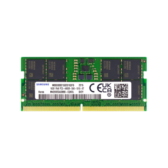 Samsung SAMSO4800/16, 16GB, DDR5, 4800MHz,  CL46, 1.1V Notebook Ram (M425R2GA3BB0--CQKOL)