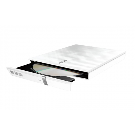 ASUS SDRW-08D2S-U Lite, Usb 2.0, External, Beyaz, Slim, Optik Okuyucu/Yazıcı ASUS SDRW-08D2S-U Lite, Usb 2.0, External, Beyaz, Slim, Optik Okuyucu/Yazıcı