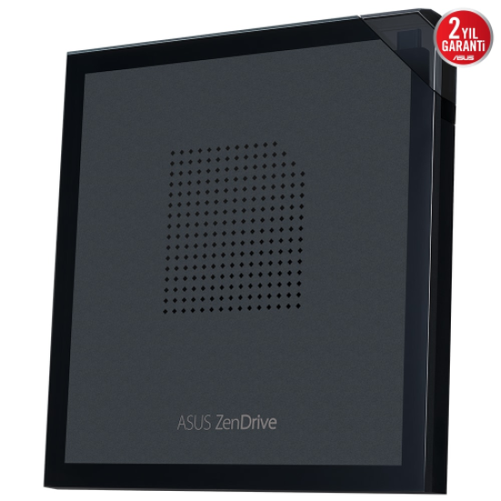 ASUS SDRW-08V1M-U ZenDrive, Usb Type-C External, Siyah, Slim, Optik Okuyucu