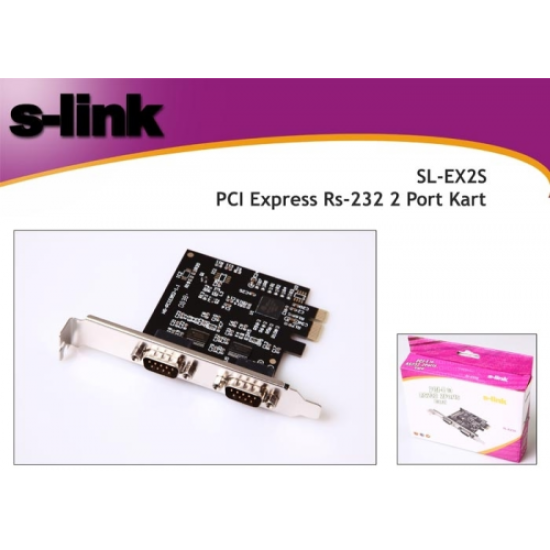 S-LINK SL-EX2S PCI Express TO Seri PORT (RS232)
