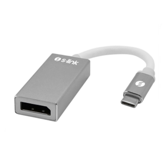 S-LINK SL-USB-C74, Type-C to DISPLAY PORT (DP) Metal, Çevirici